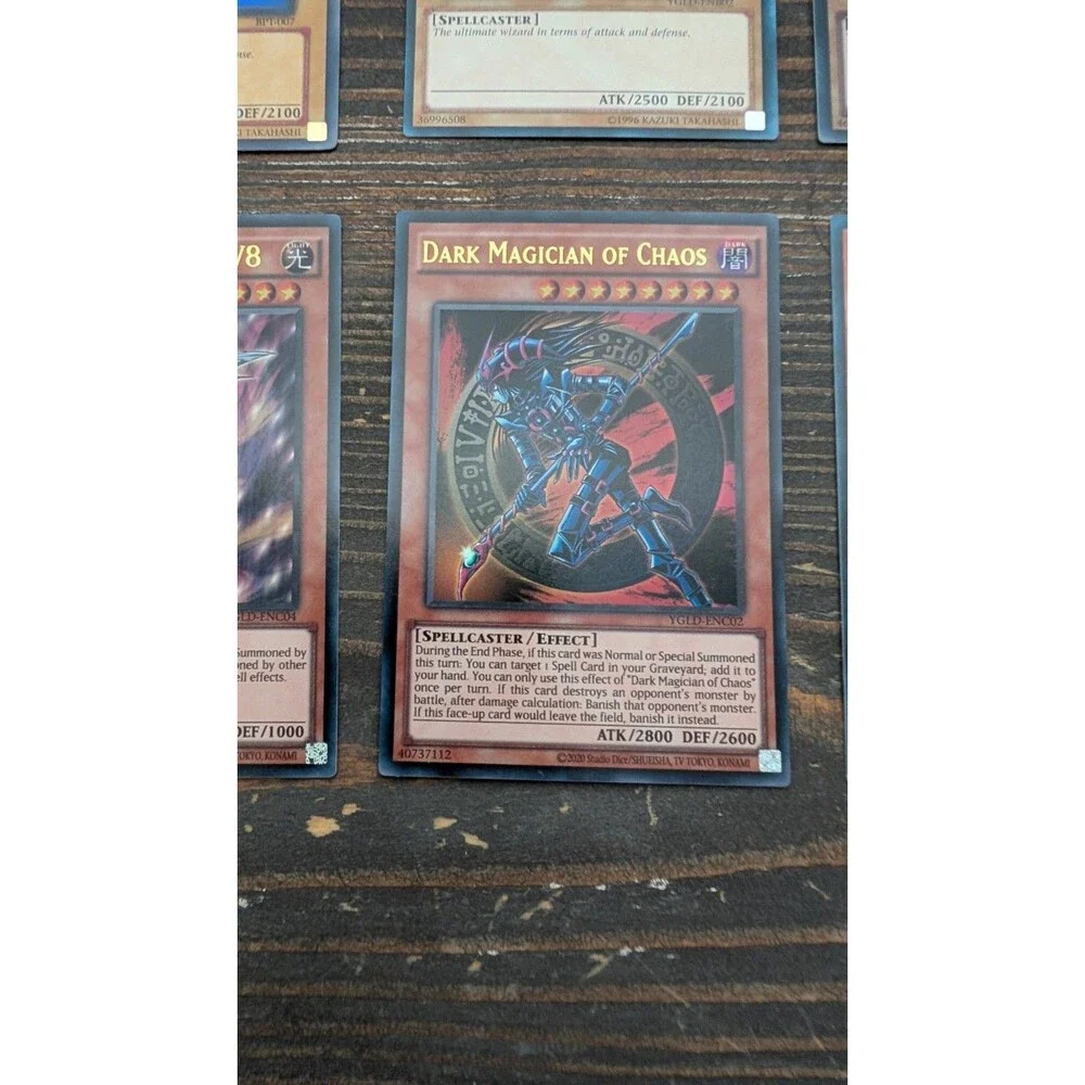 Yugioh DARK MAGICIAN Lot Of 6x Cards / Mix Of Vintage & New
